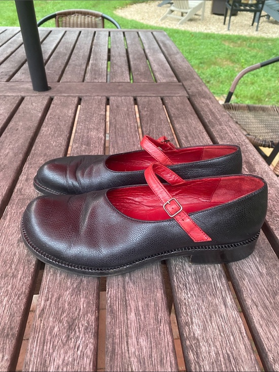 Henry Beguelin Shoes - Henry Beguelin Barney’s Women’s Black Leather Mary Jane Flats